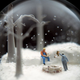 Illustration for article titled Super Creepy Snow Globes are Filled With Death, Not Cheer